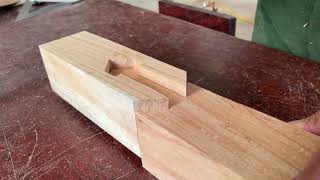 Wood joinery techniques 22 [upl. by Ahsinrev]