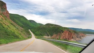 Drivelapse Canada  The Cabot Trail Road Trip  Nova Scotia Driving Timelapse Canadas East Coast [upl. by Kciredec777]