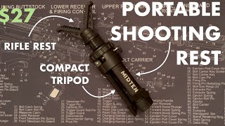 27 Universal Portable Gun Rest Tripod [upl. by Yajeet286]