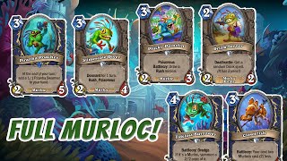 I Drafted Murloc Shaman in Arena  Hearthstone Arena [upl. by Akenat]