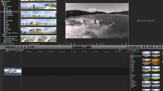 Final Cut Pro X How to Create Black amp White Aged Film Effect [upl. by Benjie]