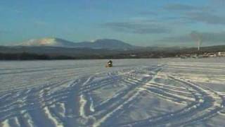 Snowmobile riding in funäsdalen [upl. by Bailey]