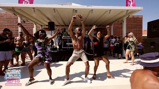 Maykel Fonts amp Laine Quesada dancing in Rovinj at Croatian Summer Salsa Festival 2018 [upl. by Glaudia]