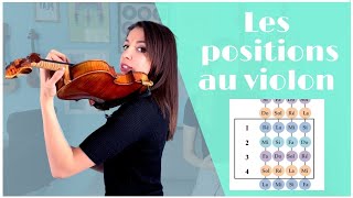 Les différentes positions au violon [upl. by Aytak739]