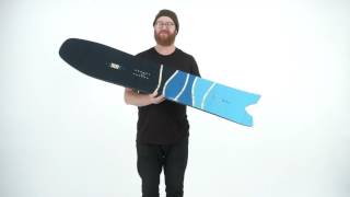 Rome Powder Division Swallowtail Snowboard  Review  TheHousecom [upl. by Ikin835]