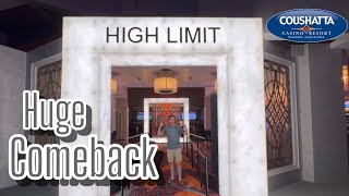 Coushatta Casino Resort opened the New High Limit Room and we won big [upl. by Nilyram]