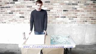 3M SUPER 77 SPRAY ADHESIVE how to instructional video [upl. by Irama]