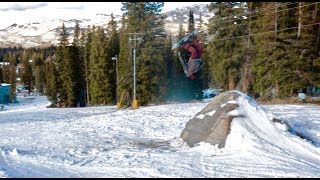 SNOWBOARDING BRIGHTON OPENING DAY 2017 [upl. by Raknahs]