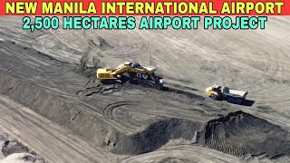 2500 Hectares Airport project Bulacan Airport NEW MANILA INTERNATIONAL AIRPORT update 11092023 [upl. by Ormond]