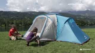 Quechua TENTE ARPENAZ FAMILY T 6 3 Montage [upl. by Ruperta]