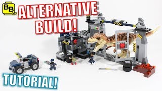 LEGO JURASSIC WORLD 75933 ALTERNATIVE BUILD DINO COMPOUND [upl. by Sampson]