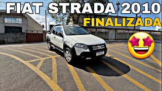 Fiat Strada 2010 de leilão finalizada [upl. by Gardener]