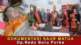 DOKUMENTASI SAUR MATUA OpRedo Boru ERNA PURBA [upl. by Arrad]