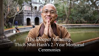 The Deeper Meaning of Thich Nhat Hanhs 2Year Memorial Ceremonies in Huế Vietnam [upl. by Reynard]