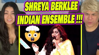 REACTION  Berklee Indian Ensemble ft Shreya Ghoshal  Aap Ki Nazron Ne Samjha LIVE HD [upl. by Eillim191]