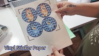 Printable Vinyl Sticker Paper for Inkjet Printer from Betckey [upl. by Ocin118]