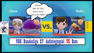 Mit einem Sturzflug ins Aufstiegsspiel VS Bats VGC Bundesliga S7 vgc pokemon [upl. by Leerzej]