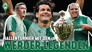 Kruse Ailton amp Valdez  Werder Legenden gewinnen Hallenturnier  SV Werder Bremen [upl. by Elman]