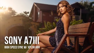 Sony A7iii High Speed Sync Photoshoot with the Xplor600 AD600 [upl. by Anaahs]