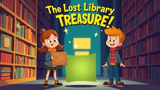 The Mystery of the Lost Book  Cartoon Adventure [upl. by Goodspeed]