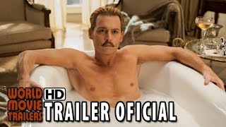 Mortdecai  A Arte da Trapaça Trailer Oficial Legendado 2015  Johnny Depp HD [upl. by Wrennie311]