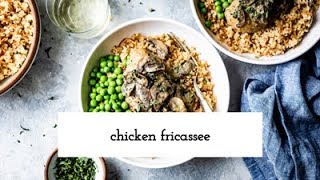 Chicken Fricassee Recipe [upl. by Atinrev]