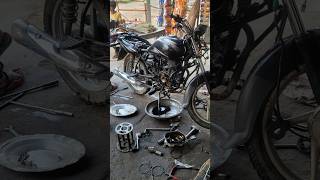 Platina 100Es Bs6 Clutch Plate Change किसी भीgs Auto service YouTube shortvideo mechancial [upl. by Halsey]