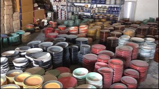 Ceramic crockery manufacturer in khurja [upl. by Alioz]