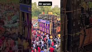 DJ Sarzen pro jhaarakhand sound testing full vibration short viral video 4k [upl. by Alard]