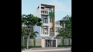 KHOÁ HỌC REVIT DIỄN HOẠ BẰNG ENSCAPE NHÀ PHỐ [upl. by Plank]