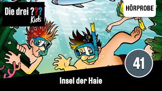 Die drei  Kids  Folge 41 Insel der Haie  Hörprobe zum Hörspiel [upl. by Kally]