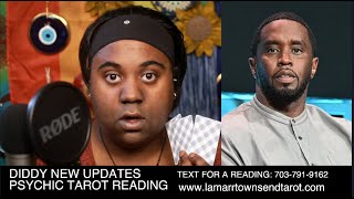 DIDDY NEW UPDATES PSYCHIC TAROT READING  HOME RAIDED TRAFFICKNG ON THE RUN KARMA BLACK MAGIC [upl. by Llerdnad]