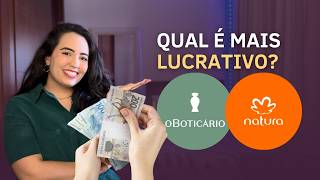 Natura ou Boticário Qual Marca é Melhor para Lucrar Comparativo para Revendedores Renda Extra [upl. by Eiznekcm]