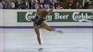 Debi Thomas USA  1988 Worlds Ladies Long Program [upl. by Reginauld]