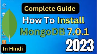 install MongoDB 701 On Window 10  11 mongodb installmongodb [upl. by Aura784]