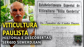 Viticultura Paulista e Nacional História e Fatos Esquecidos com Sergio Semerdjian [upl. by Ikila]