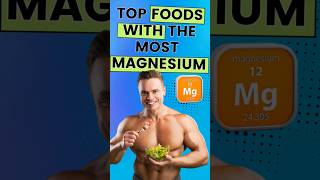 Top 10 FOODS High in MAGNESIUM [upl. by Pomfrey]