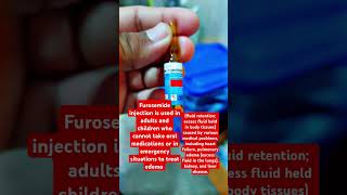 Frusemide 2ml injection uses  Furosemide injection  kidney failure  heart failure treatment [upl. by Kitrak325]