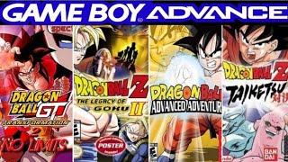 Evolution of Dragon Ball Z Games on Game Boy Advance [upl. by Naillig]