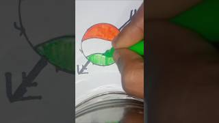 art drawing painting artdrawing uplaod15august trendingtrendingshorts viralvideoviralshort [upl. by Anoet]