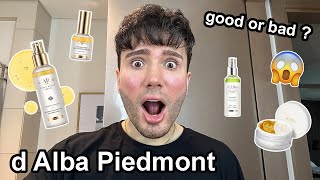 dAlba Piedmont Skincare Review  Must Try Products AD [upl. by Shelba]