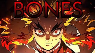 Demon Slayer AMV  Bones [upl. by Everett729]