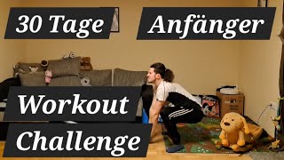 30 Tage Anfänger Workout Challenge 01 [upl. by Irej]