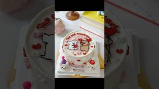 Cute Cake Tutorial cake caketutorial cakedecorating viralvideo [upl. by Britney]