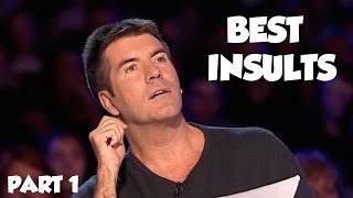 Simon Cowell Best Insults PART 1  SAVAGE [upl. by Tema]