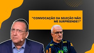 VEJA O QUE GALVÃO BUENO FALOU SOBRE A CONVOCAÇÃO DA SELEÇÃO BRASILEIRA PARA A COPA AMÉRICA [upl. by Trebliw117]