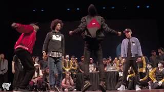 LES TWINS KING CHARLES and PRINCE JRON Exhibition Battle  City Dance Onstage 2017 [upl. by Chao]