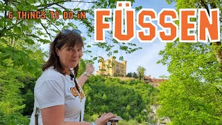 6 things to do in Füssen Bavaria Germany  Quazy Rides German Alps motorcycle tour [upl. by Ali728]