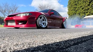 DRIFT ACTION at DCREWS 走行会 2024 DRIFT MEETING MotorLand Mikawa [upl. by Odrahcir]