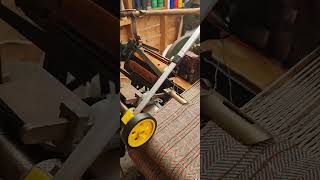 Weaving on a Hattersley Loom [upl. by Yde]